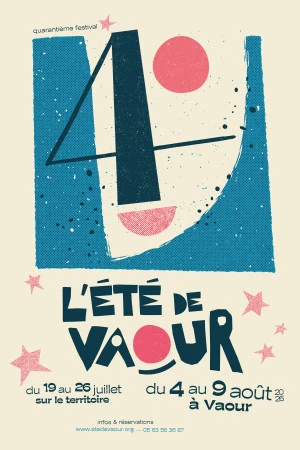 Affiche 40ème Festival L'été de Vaour