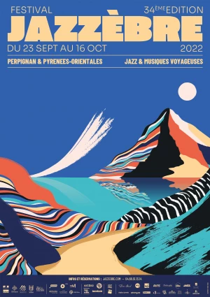 Affiche Festival Jazzèbre 2022
