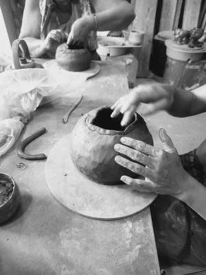 Affiche Poterie : Cours de modelage Adulte 