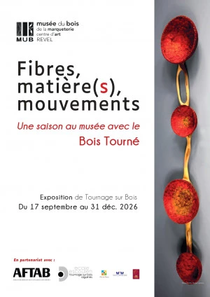 Affiche Fibres, matière(s), mouvements