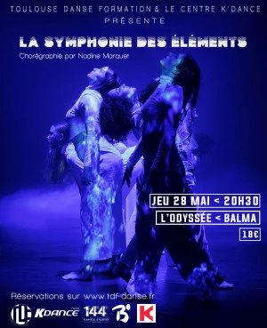 Affiche Spectacle de danse - La symphonie des éléments