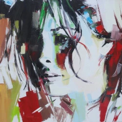 Emotion - Huile sur toile - Elisabeth Besnier 