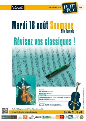 Affiche Révisez vos classiques 