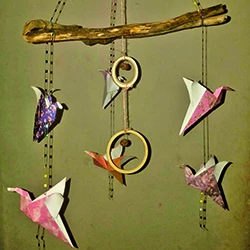 Affiche Atelier "Mobile" au Musée départemental du Textile