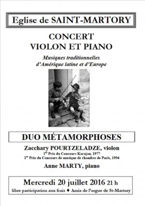 Affiche Concert de musique classique
