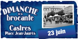 Affiche Dimanche de la Brocante