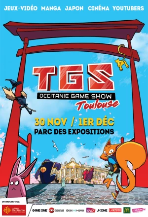 Affiche TGS Toulouse Occitanie Game Show