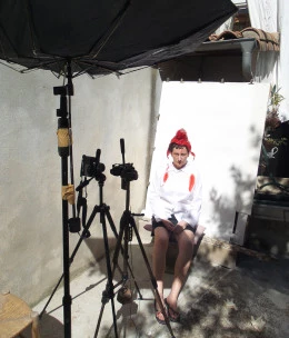 Bonnets frigidiens - 2020 - <p>Travail d'atelier pour la vidéo performance en triptyque</p> - pascale ciapp
