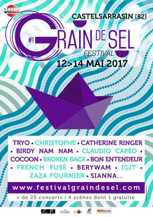 Affiche Festival Grain de Sel