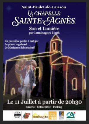 Affiche La chapelle ste Agnes fête les 40 ans de sa restauration