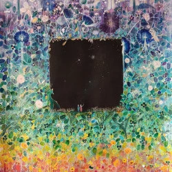 Le seuil - Le Seuil - 2026 210 x 147 Acrylique sur toile mixte libre Au cœur du vivant, le silence ouvre un passage vers l'infini.