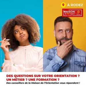 Affiche Permanence Maison de l'orientation