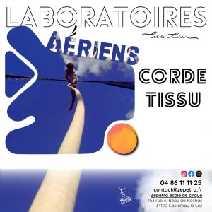 Affiche Les laboratoires aériens - Corde et Tissu