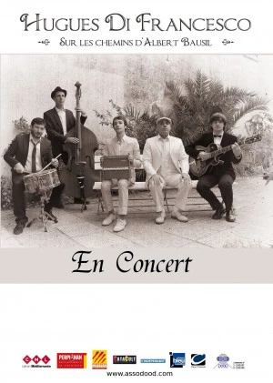 Affiche « Sur les chemins d'Albert Bausil » Hugues Di Francesco