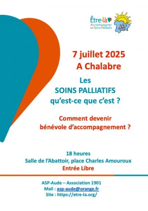 Affiche Les soins palliatifs : qu'est-ce que c'est ?