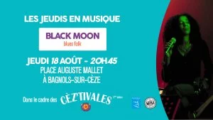 Affiche Les Jeudis en Musique avec Black Moon