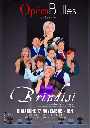 Affiche Brindisi - OpéraBulles