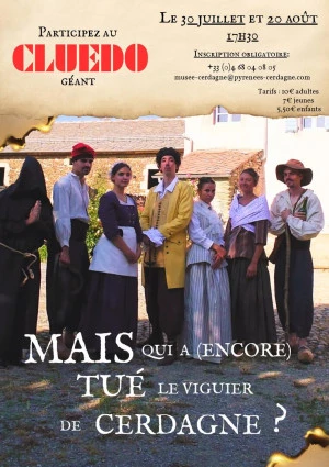 Affiche Cluedo géant