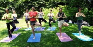 Affiche Séance de yoga