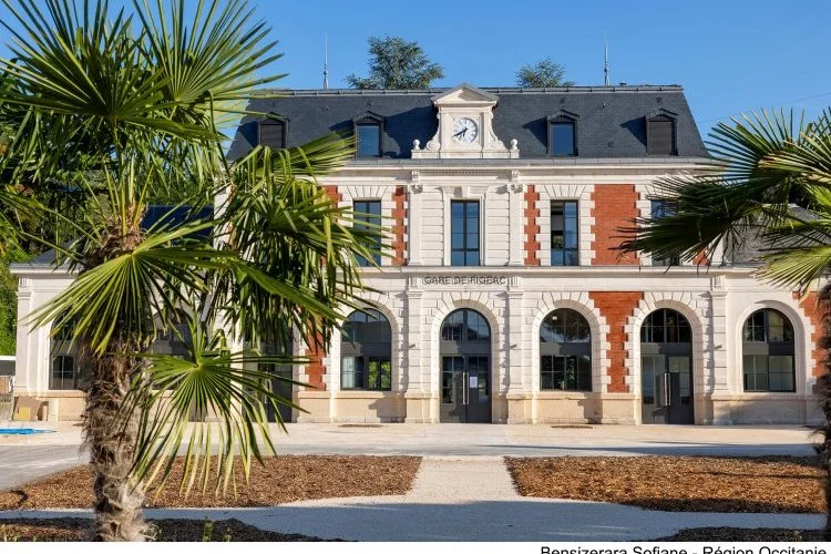 La Maison de Ma Région est désormais installée dansd les locaux de la gare entierement rénovée - Sofiane BENSIZERARA - Région Occitanie 