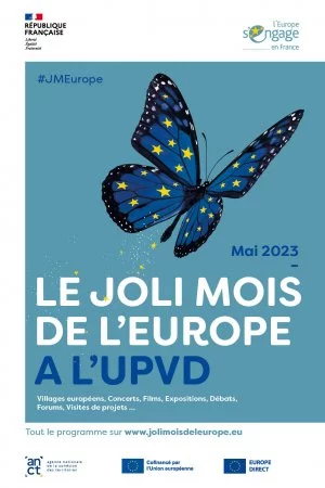 Affiche Joli Mois de l'Europe à l'UPVD