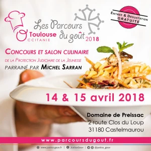 Affiche Les Parcours du Goût 2018 