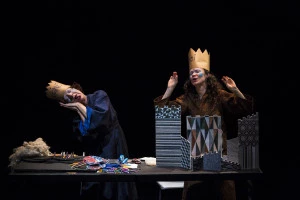 Affiche "Papier Ciseaux Forêt Oiseaux" par la Cie Groenland Paradise