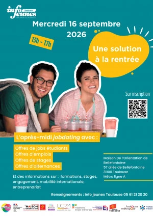 Affiche Une solution à la rentrée