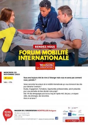 Affiche Forum Mobilité Internationale