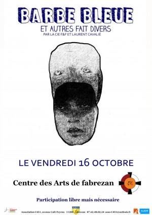 Affiche "Barbe Bleue at autres fait divers"