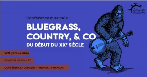 Affiche Festival Terre de Blues - Conférence musicale Andreas Kyriakou