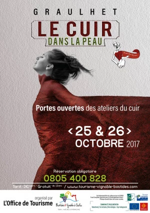 Affiche Graulhet, le cuir dans la peau !