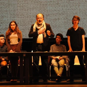 Affiche Lecture sandwich - Les barbares de Maxime Gorki