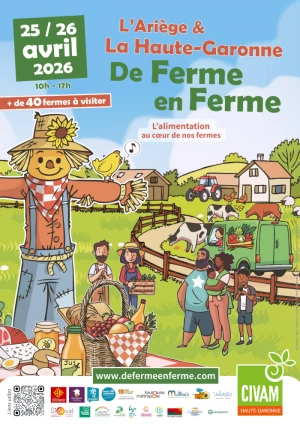 Affiche DE FERME EN FERME
