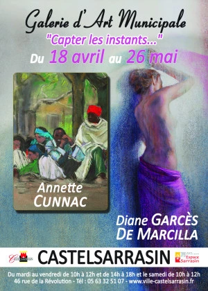 Affiche Exposition "Capter les Instants…"