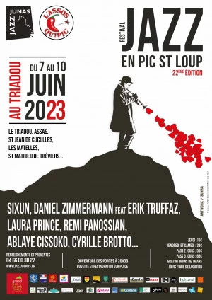 Affiche Festival Jazz en Pic Saint Loup