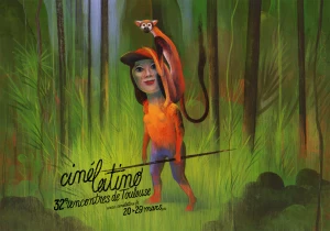 Affiche Cinélatino, 32es Rencontres de Toulouse