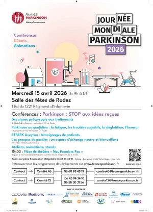 Affiche journée Mondiale Parkinson