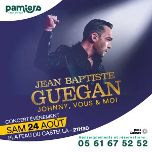 Affiche Jean-Baptiste GUÉGAN - Johnny, vous & moi