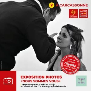 Affiche Mois de l'égalité en Occitanie - Exposition "Nous sommes VOUS"