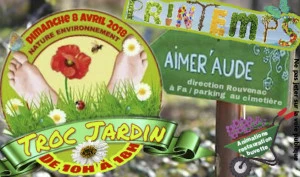 Affiche Fête du Printemps / Troc Jardin (2ème Éditions)