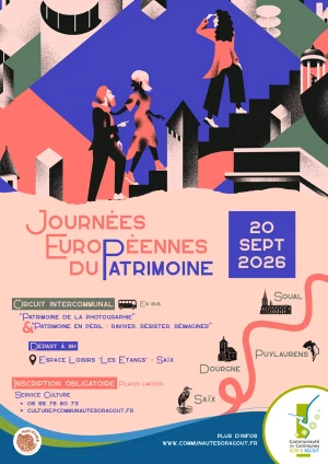 Affiche Journées Européennes du Patrimoine 2026 