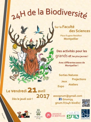 Affiche Les 24h de la Biodiversité