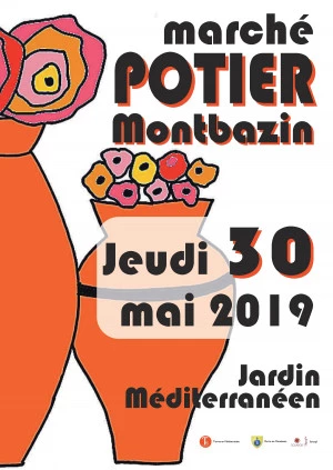 Affiche Marché Potier de Montbazin
