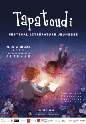 Affiche Festival Littérature Jeunesse Tapatoudi 