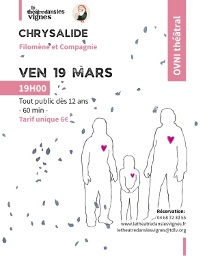 Affiche Chrysalide // Filomène et Compagnie