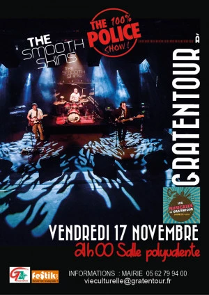 Affiche Concert TRIBUTE POLICE