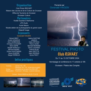 Affiche Festival photo REG'ART 