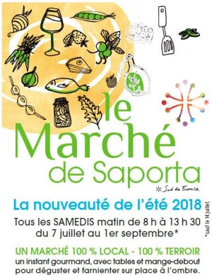 Affiche Marché de Saporta