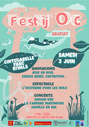 Affiche Festij'Oc 2023